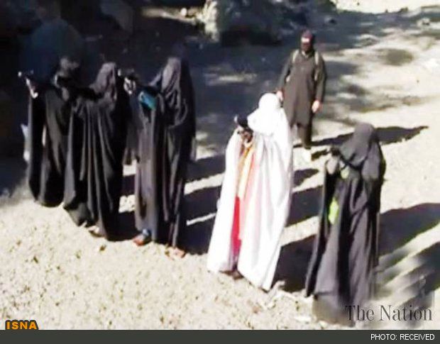 استفاده طالبان از زنان آرپی‌جی زن