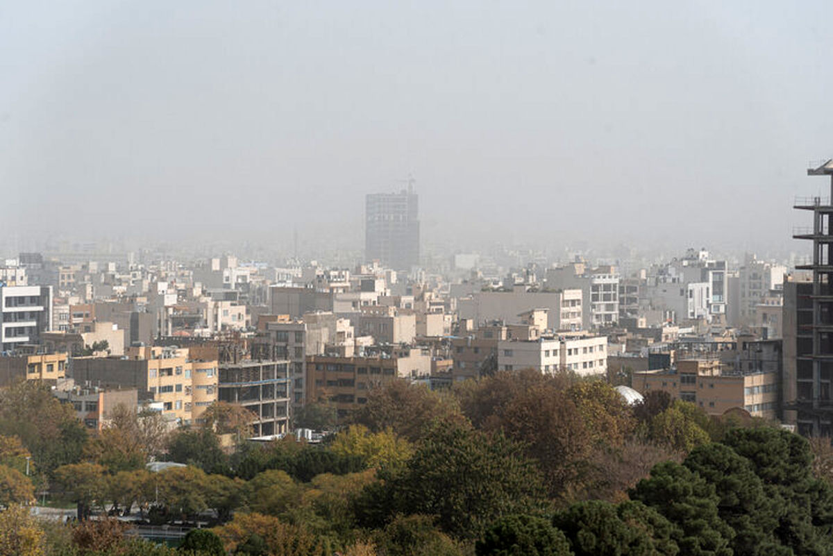 نقشه هوای استان ها امروز 30 آبان/شاخص آلودگی در آستانه خطرناک