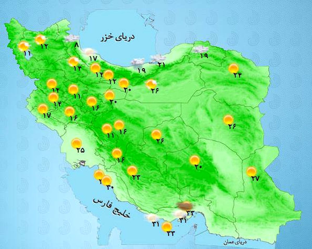 عکس: پیش بینی وزش باد شدید در تهران