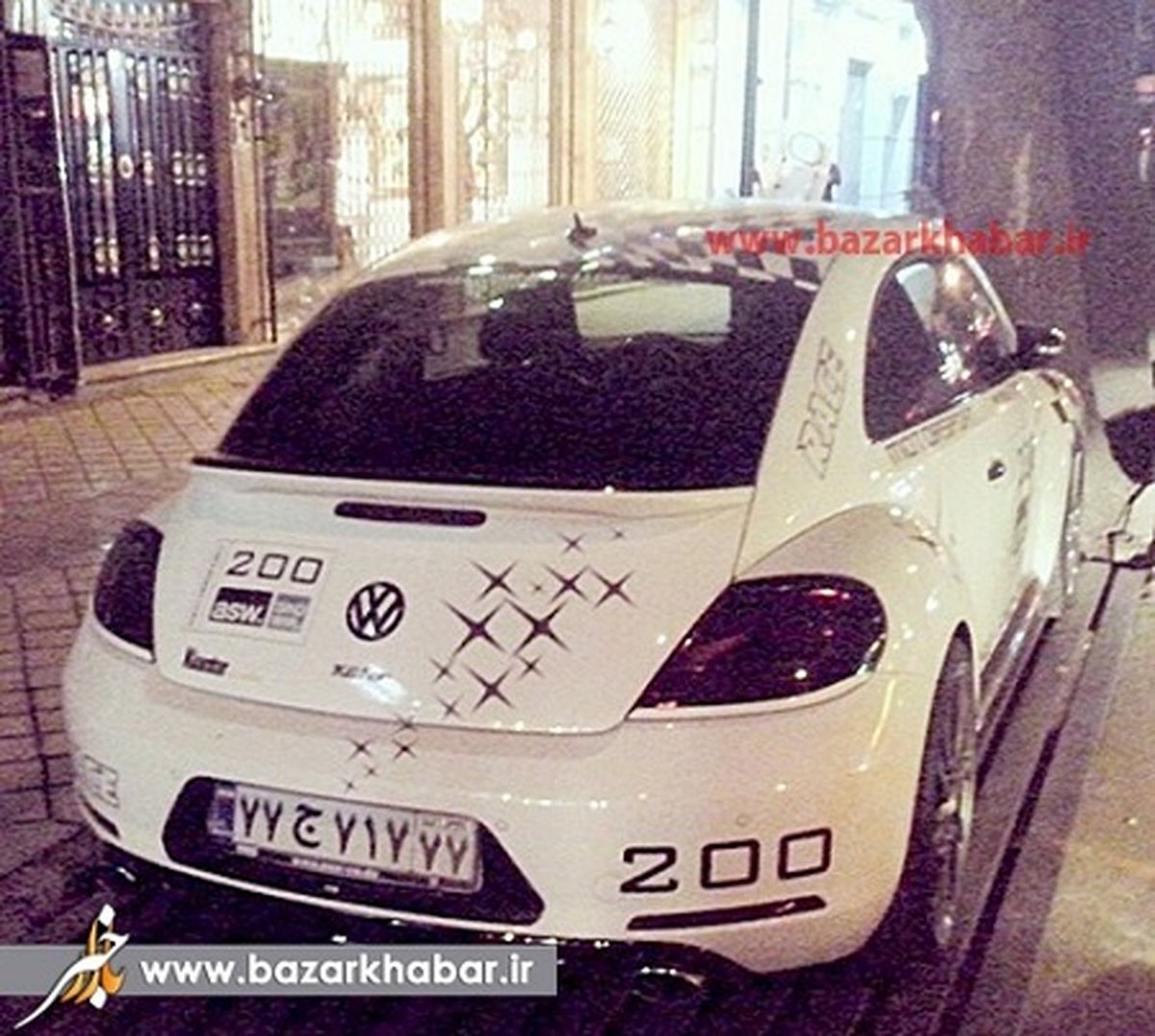 اسپرت‌ترین‎فولکس‌‎قورباغه‎ای‎درتهران/عکس