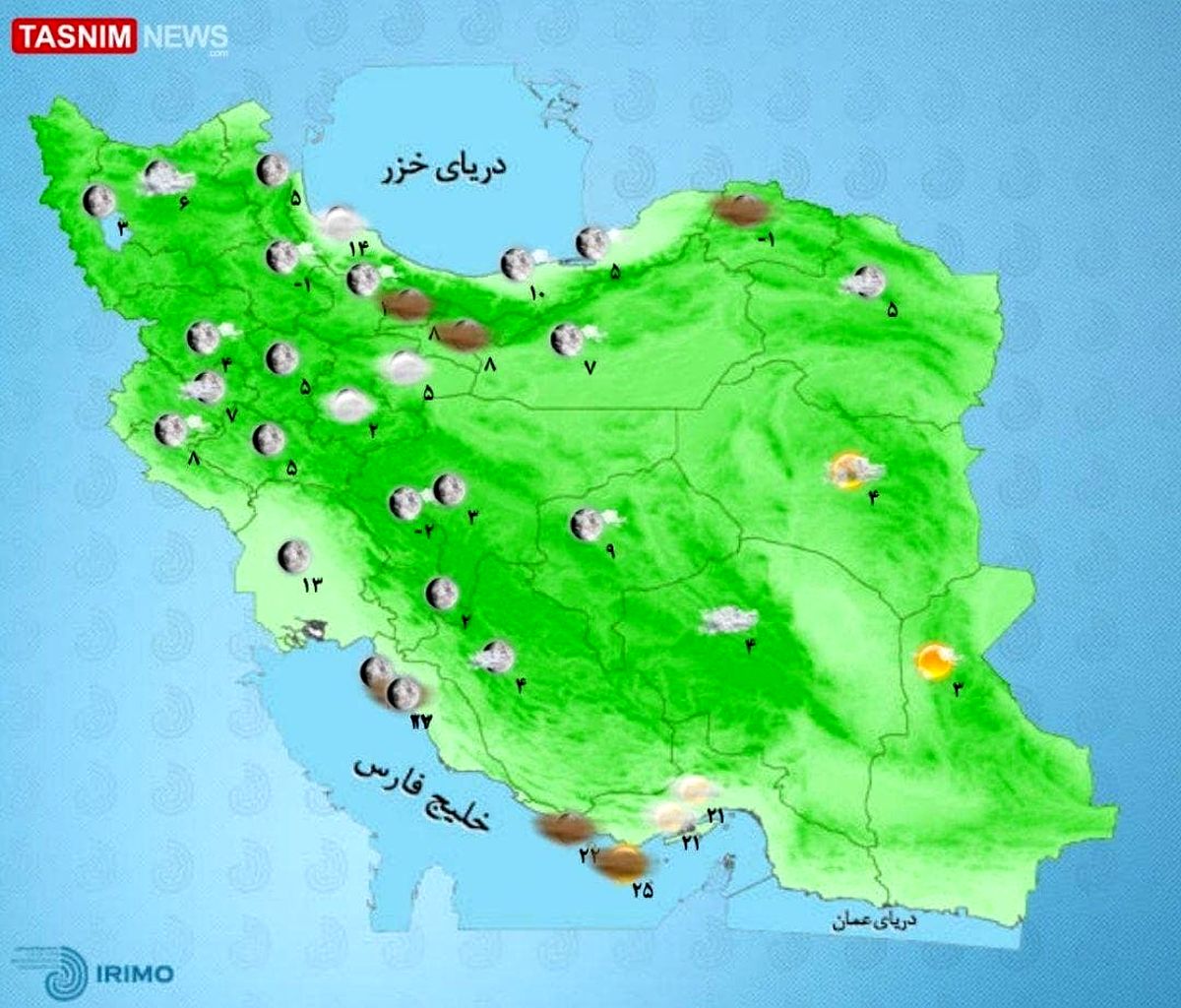 آلودگی هوا در ۴ کلانشهر کشور