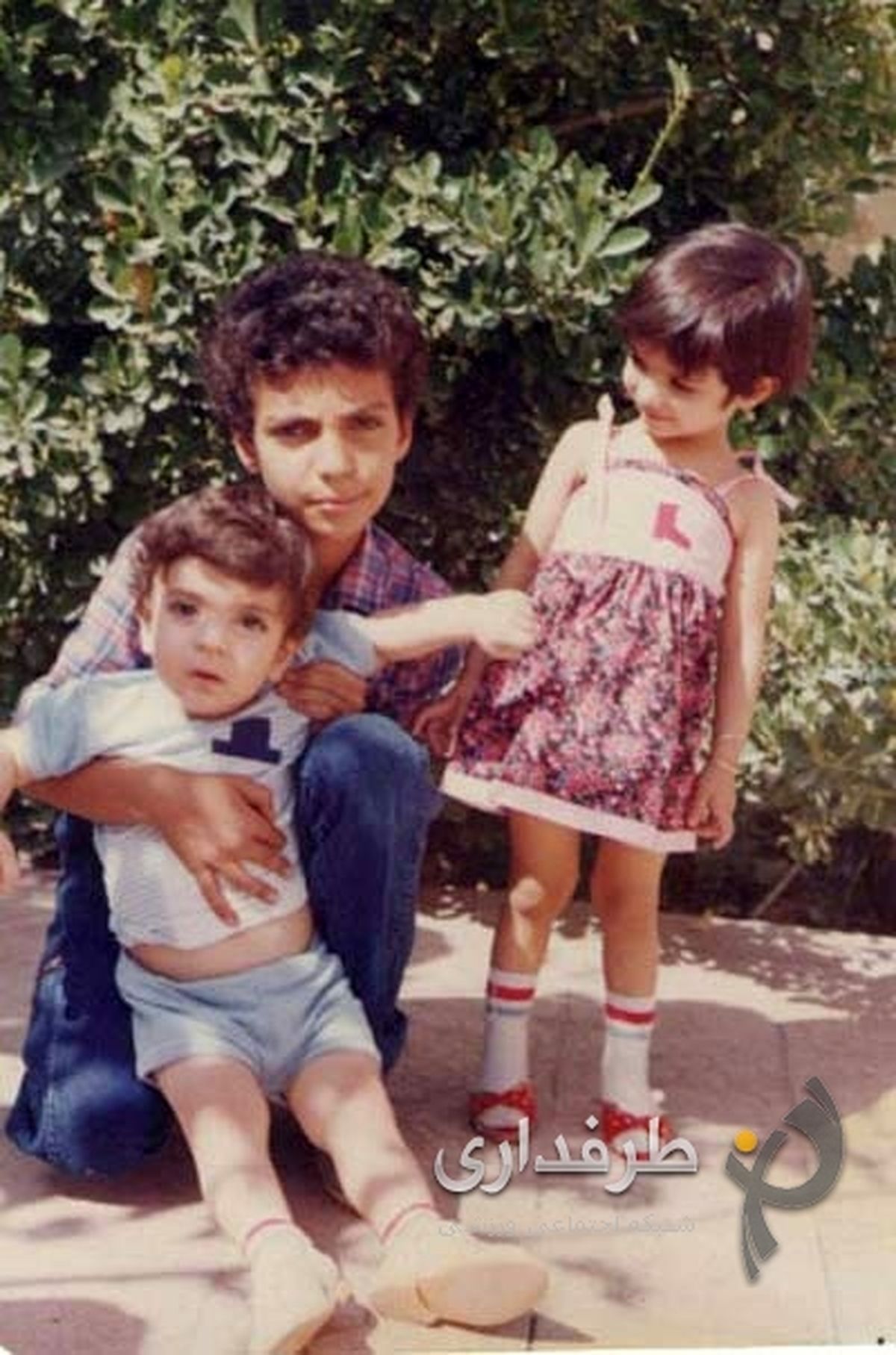 بچگی مجری معروف تلویزیون/عکس