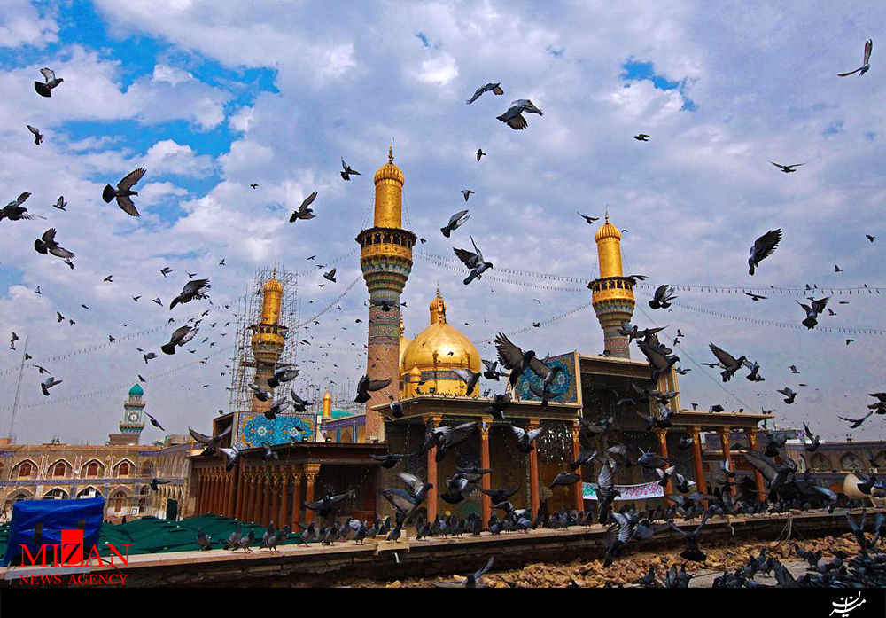 تصاویری زیبا از حرم باب الحوائج