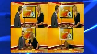 مرگ در یک برنامه زنده تلویزیونی/عکس