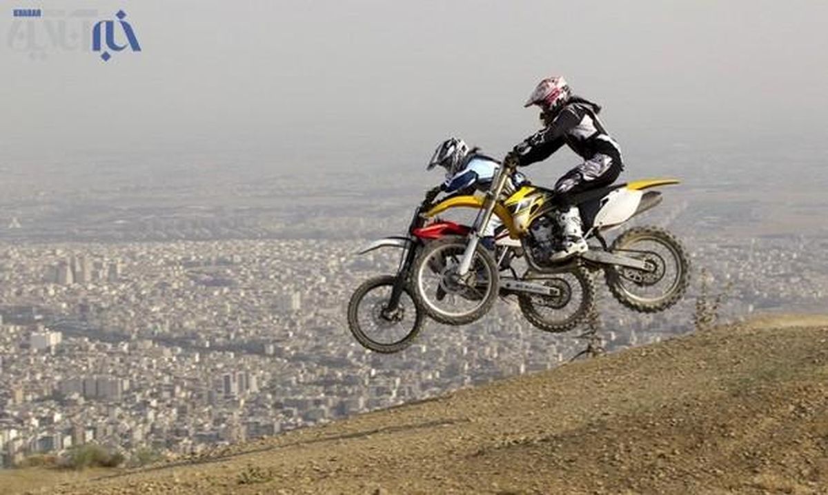 تصاویر: دختر موتورسوار ایرانی