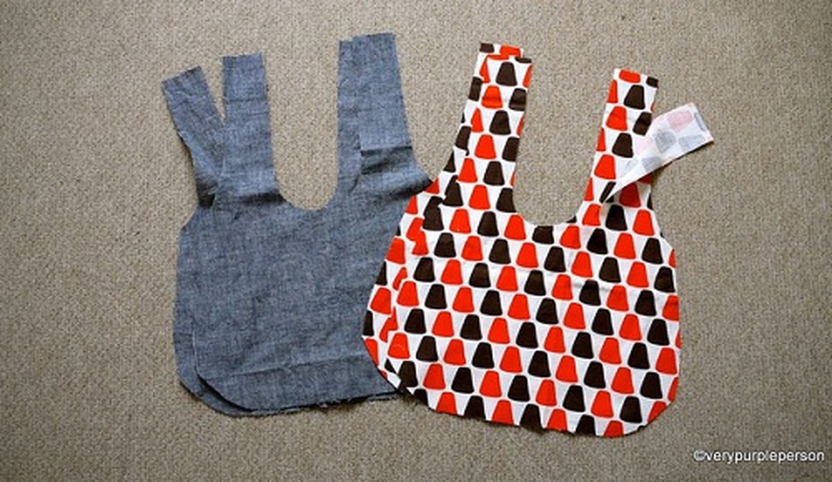 آموزش دوخت کیف دورو با پارچه