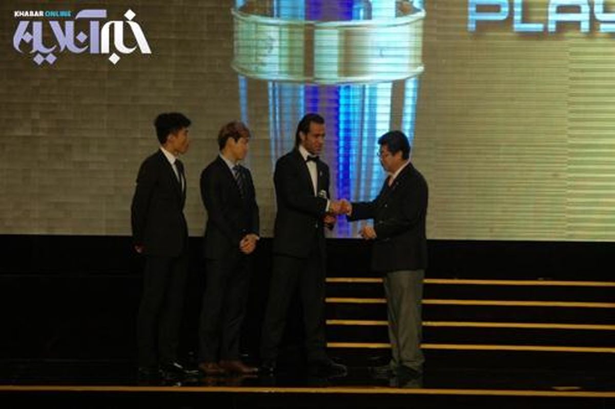 تصاویری از مراسم بهترین های آسیا