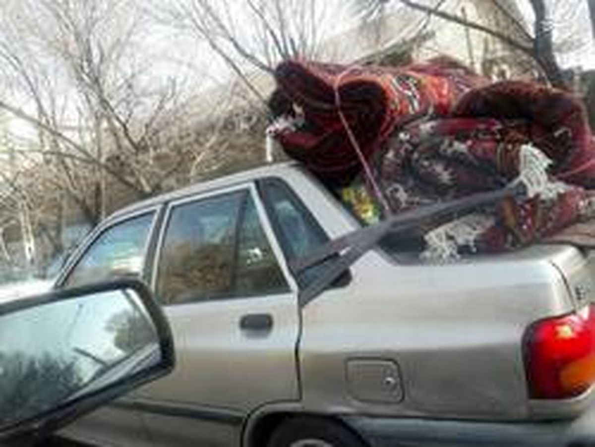 بالاخره کمربندهای صندلی عقب پراید به کار اومد +عکس