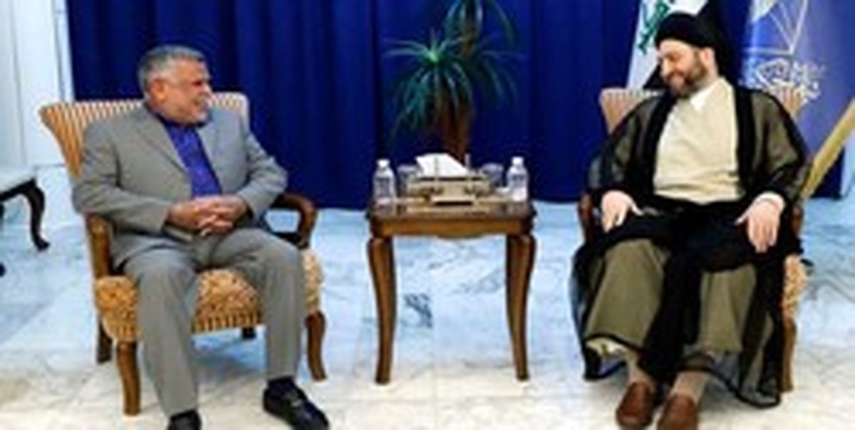 هادی العامری و عمار الحکیم دیدار کردند