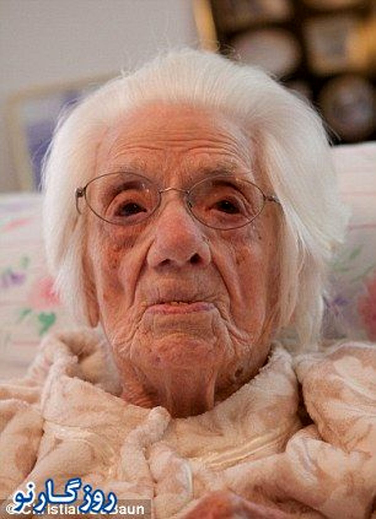 زني 6 نسل بعد از خود را دید!/ تصاوير