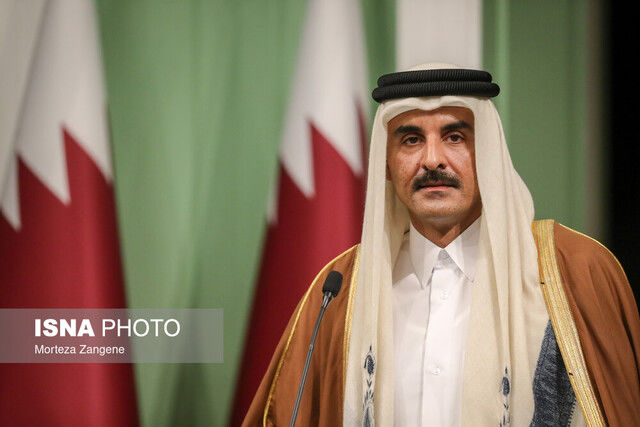 گفت‌وگوی امیر قطر با رئیس‌جمهور فرانسه و نخست‌وزیر ایتالیا درباره ایران