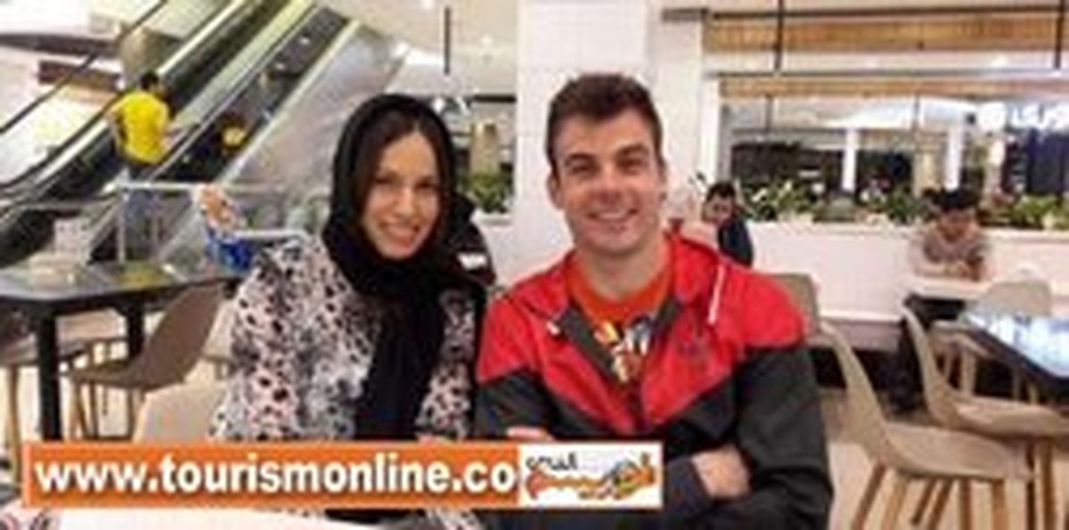 حجاب همسر بازیکن خارجی پرسپولیس در تهران +عکس