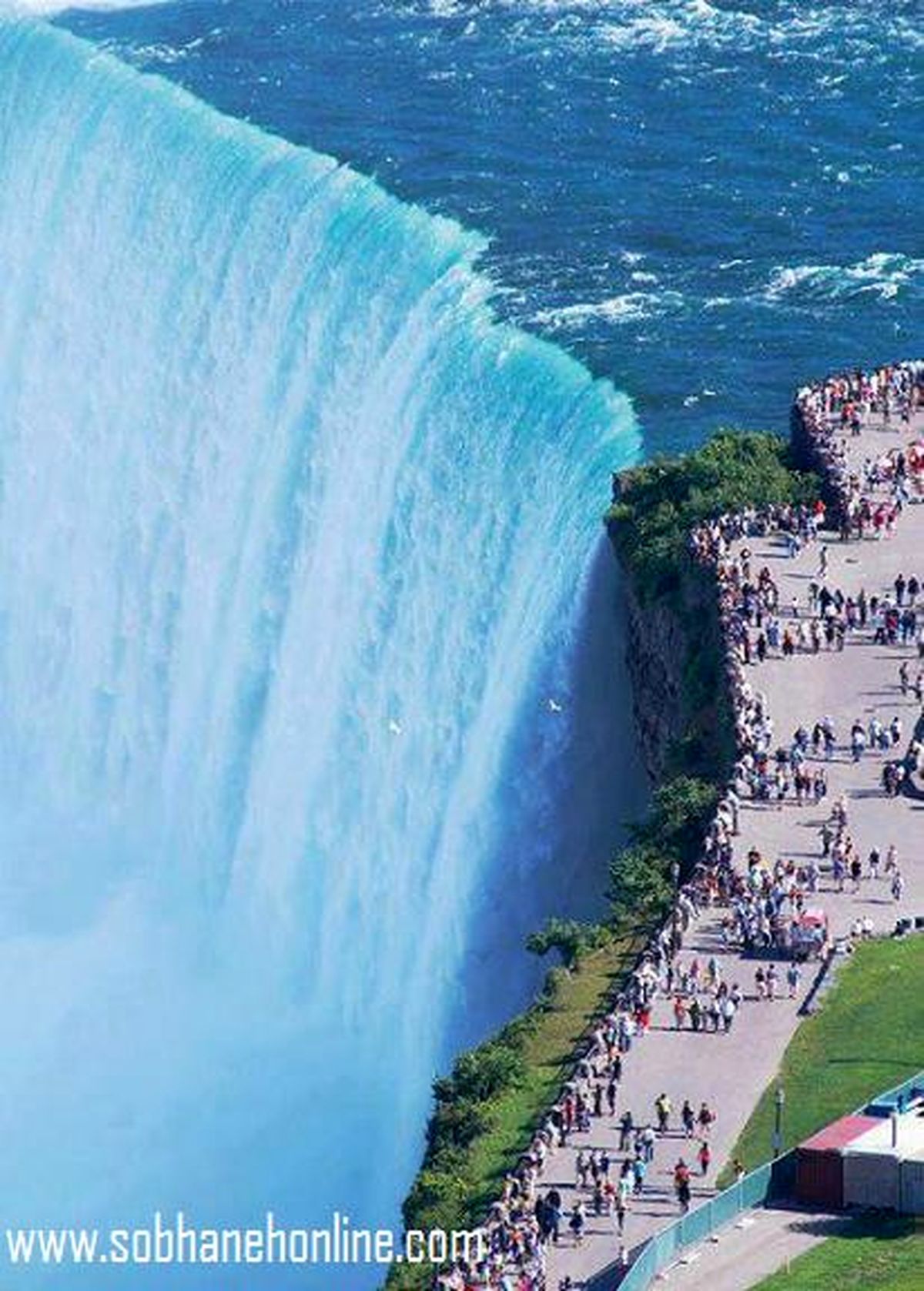 نمایی زیبا از آبشار نیاگارا/عکس