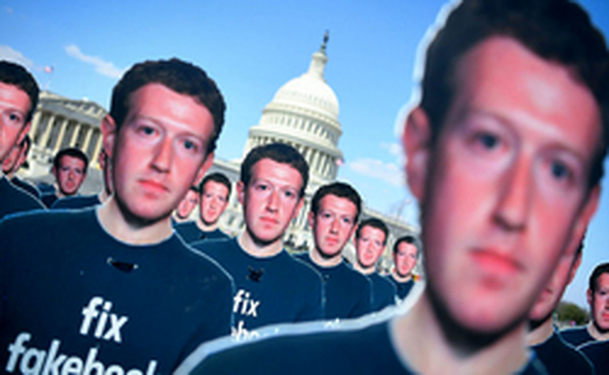 تصاویر: احضار مدیر فیس بوک به کنگره‎