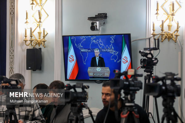 تصاویر: نشست خبری سخنگوی وزارت خارجه