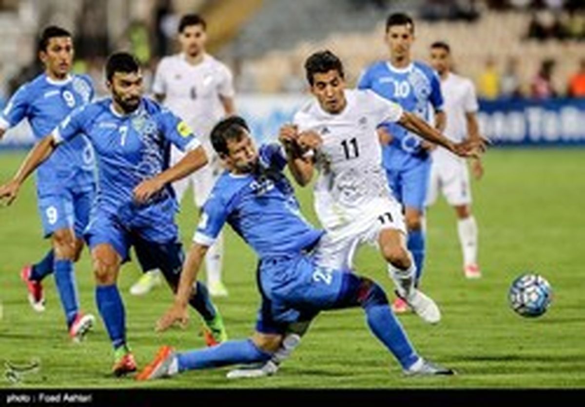 تیم ازبکستان امشب رودرروی ایران قرار میگیرد +عکس