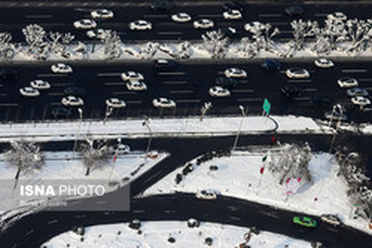 عمق برف تهران در بارش اخیر چقدر بود؟