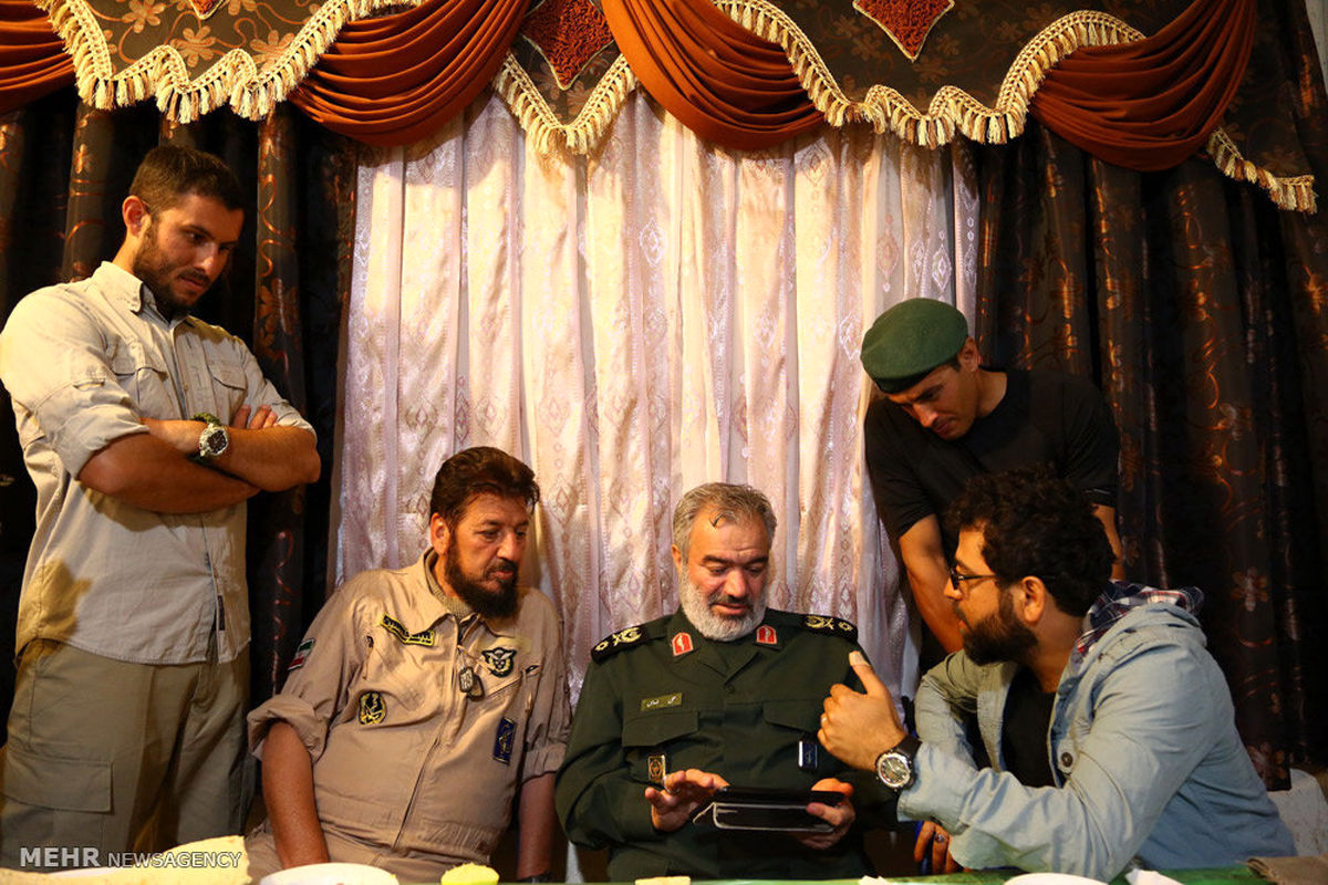 تصاویر: پشت صحنه مستند مسابقه فرمانده