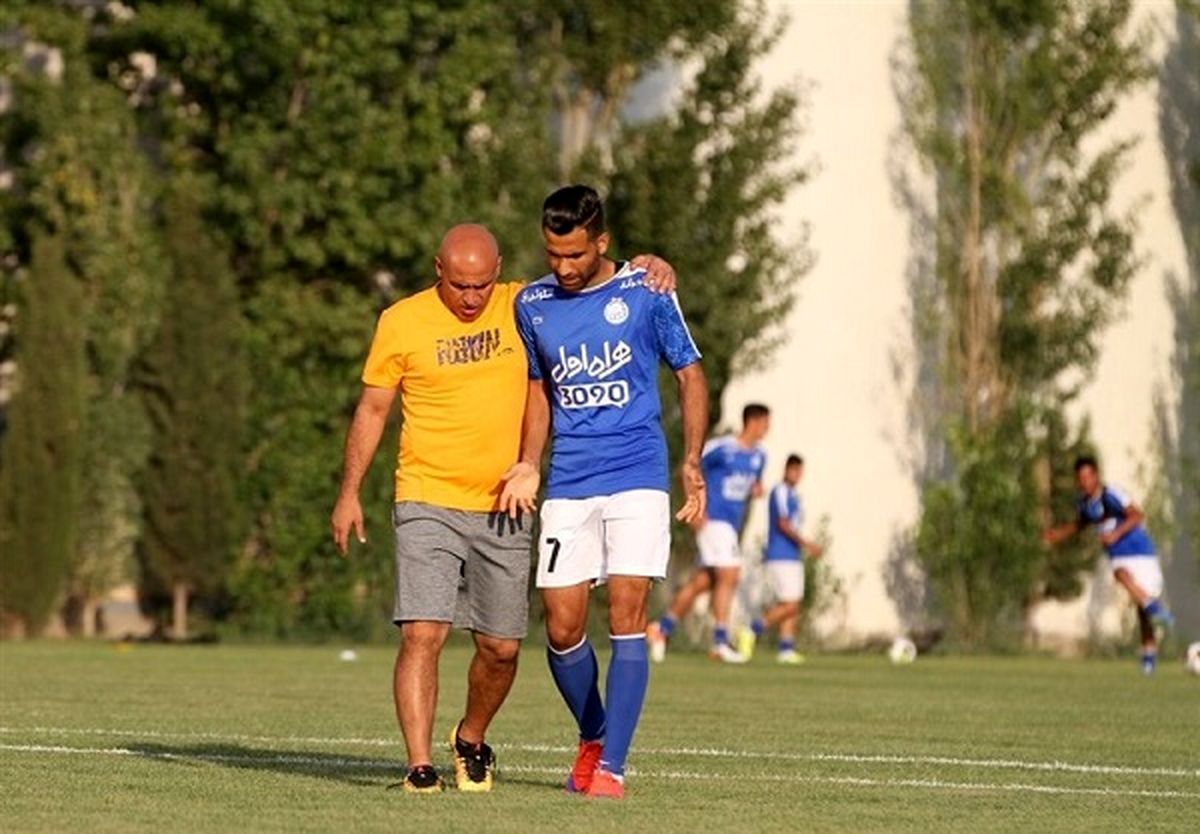 جباری دریبل زد و تشویق شد +تصاویر