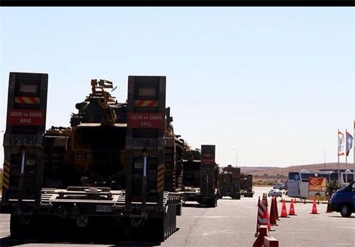 ترکیه تانک‌های بیشتری به سوریه گسیل کرد +تصاویر