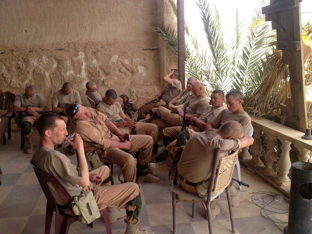 عکس: نظامیان روس در تدمر