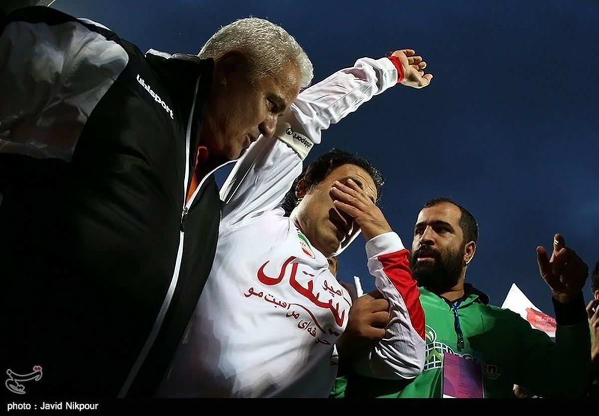 خداحافظی مهدوی کیا از فوتبال/تصاویر