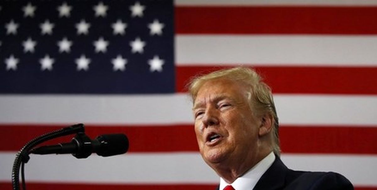 ترامپ: شک ندارم که پهپاد ایرانی را زده‌ایم!