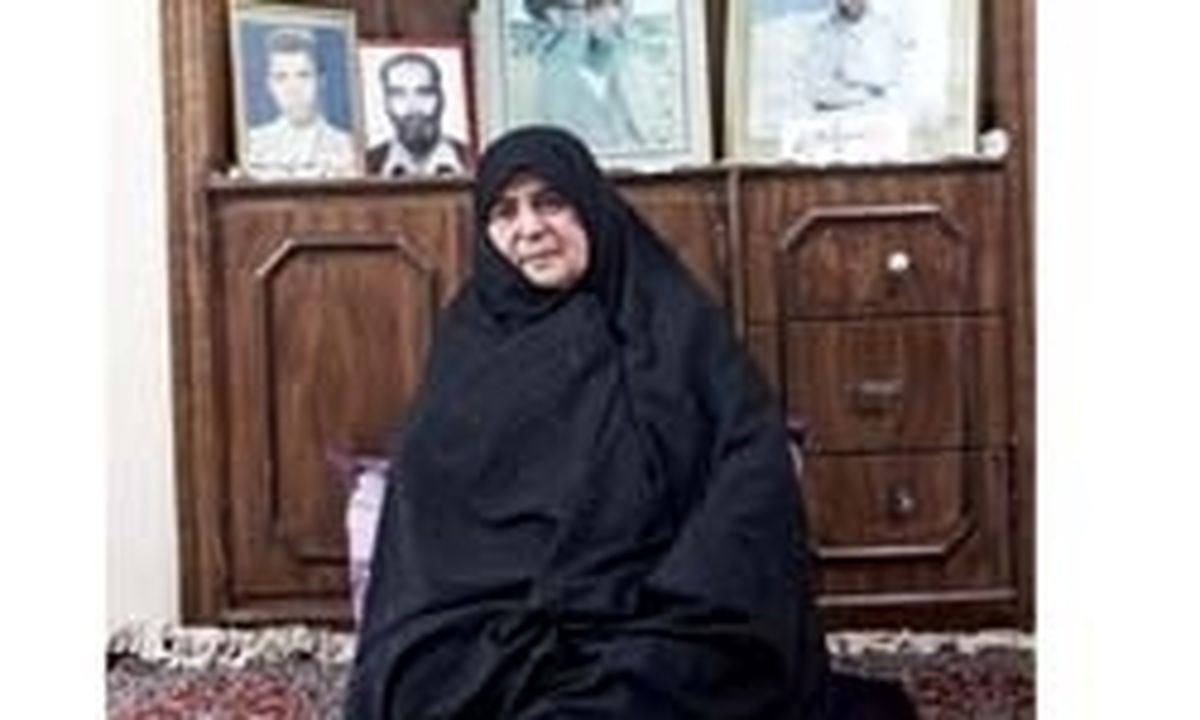 اودختر،خواهر،همسرومادر شهيداست/عکس