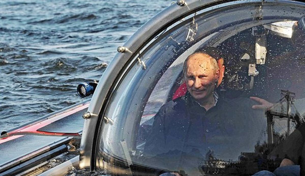 تصویر دیگری از ولادیمیر پوتین