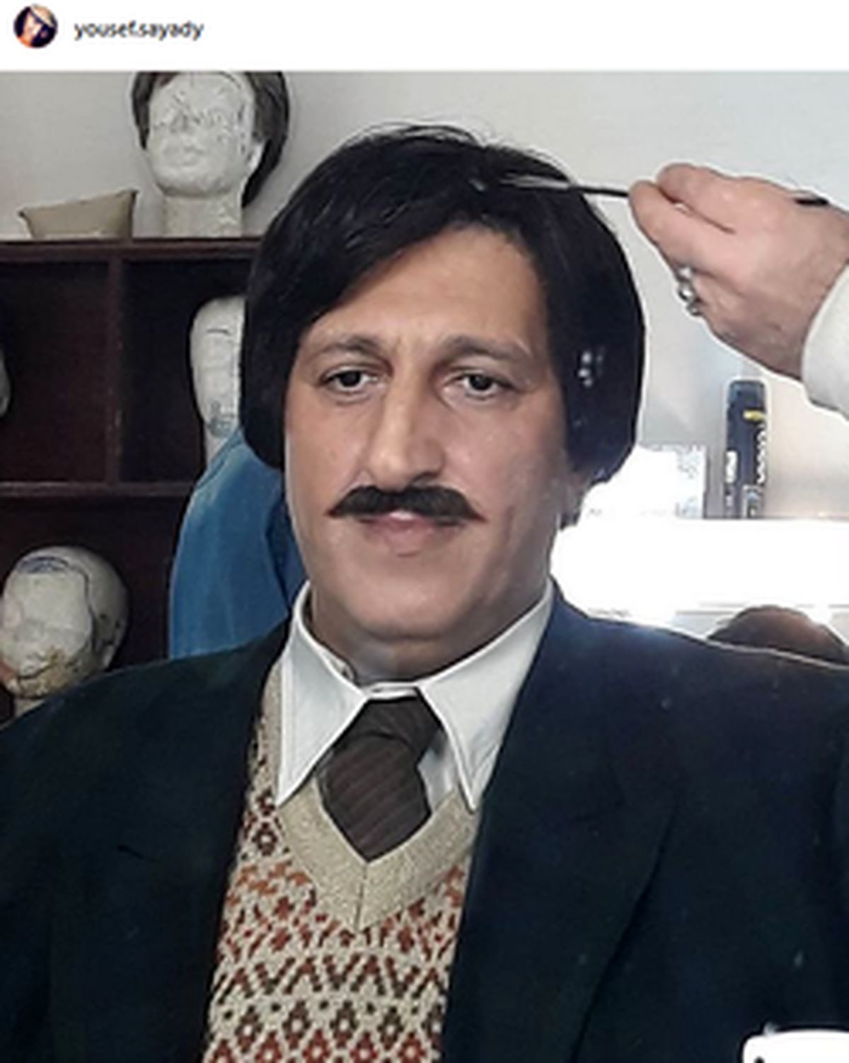 متفاوت‌ترین گریم بازیگر طنز +عکس