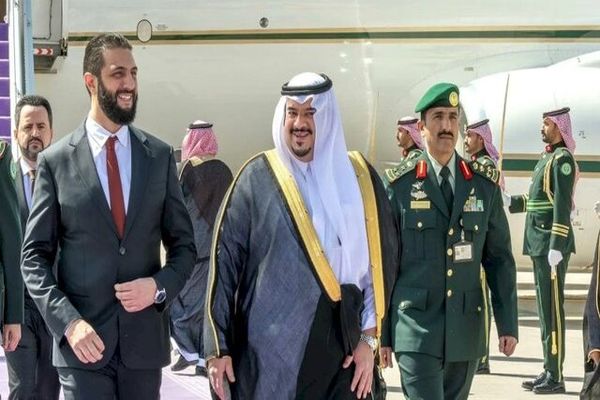 الجولانی وارد ریاض شد