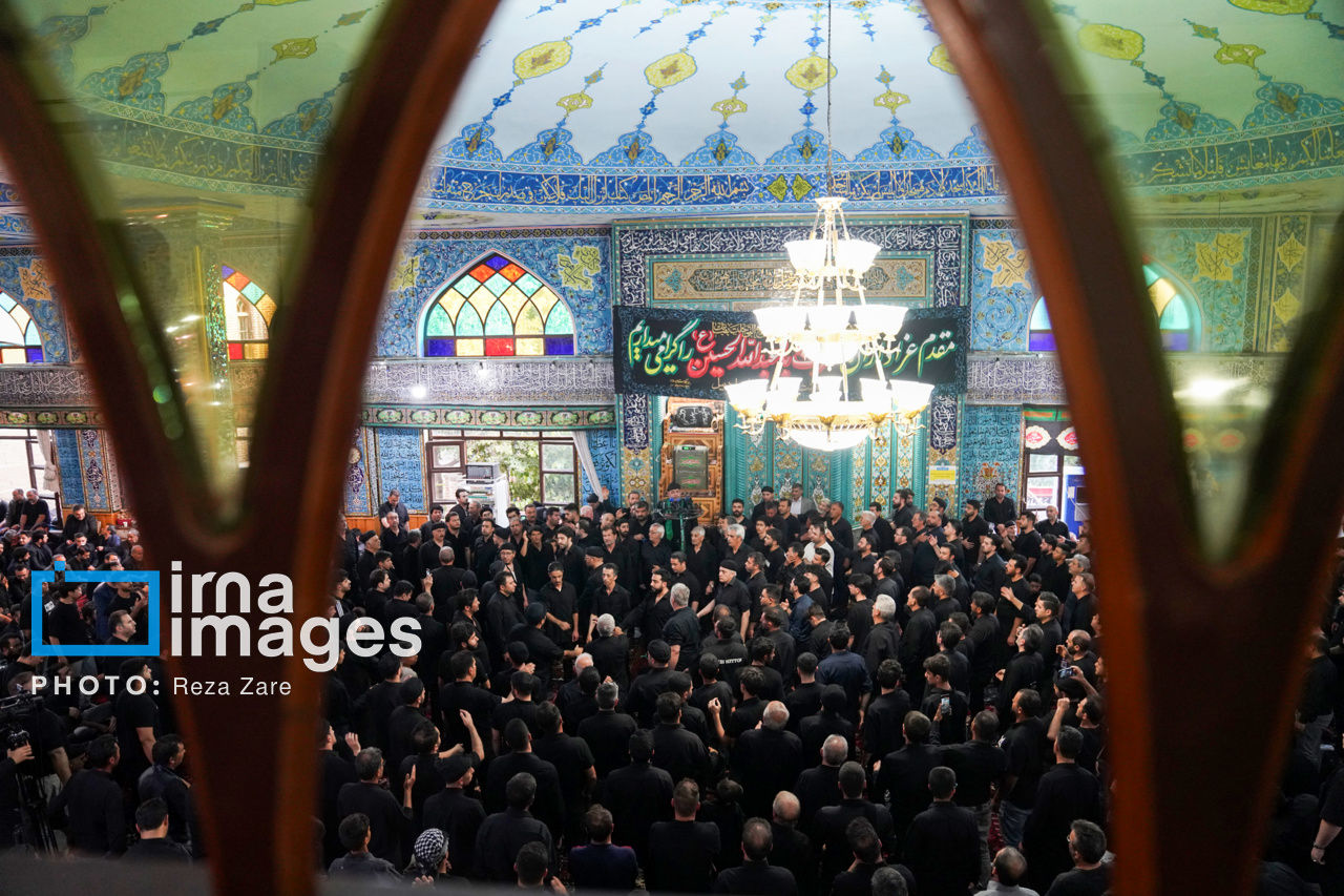 آیین طشت گذاری مسجد جامع اردبیل