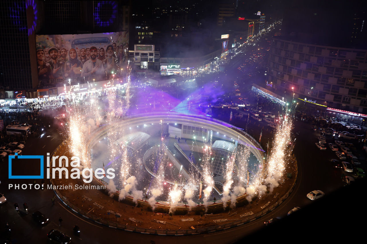 تصاویر: نورافشانی نیمه شعبان