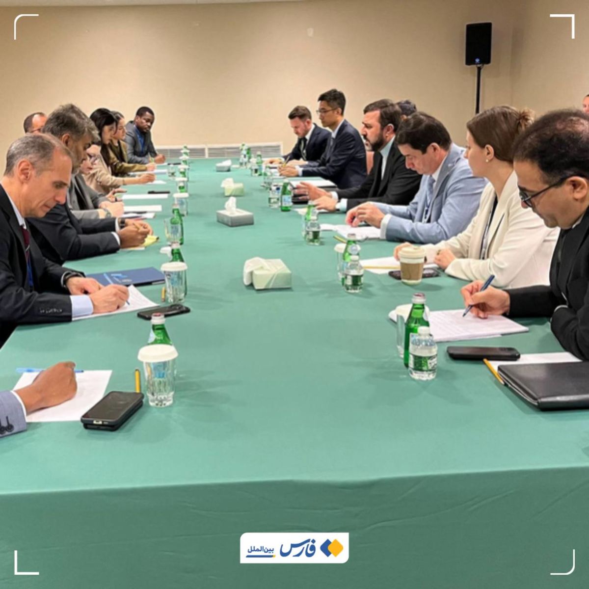 نشست غریبآبادی با نمایندگان ۱۰ عضو غیردائم شورای امنیت