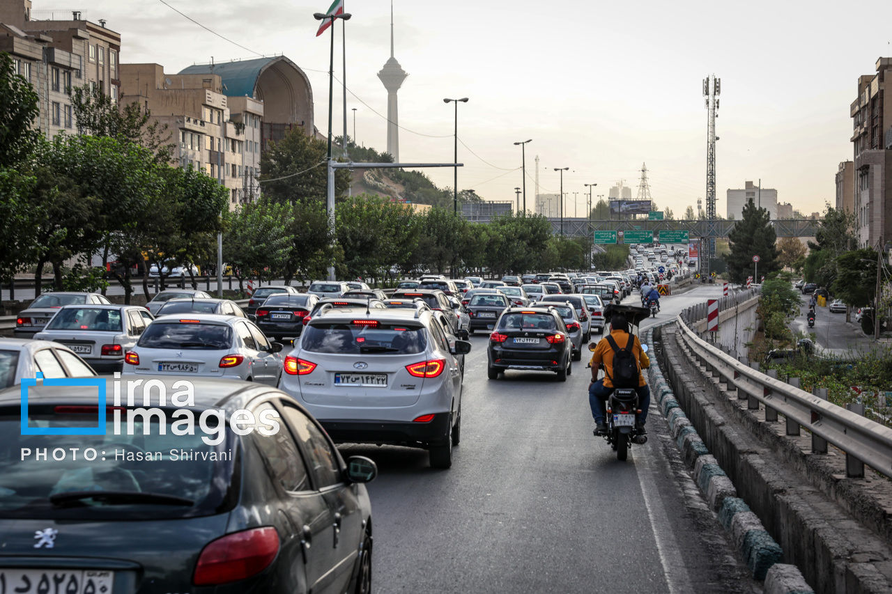  ترافیک عجیب آخر هفته در ورودی‌های تهران
