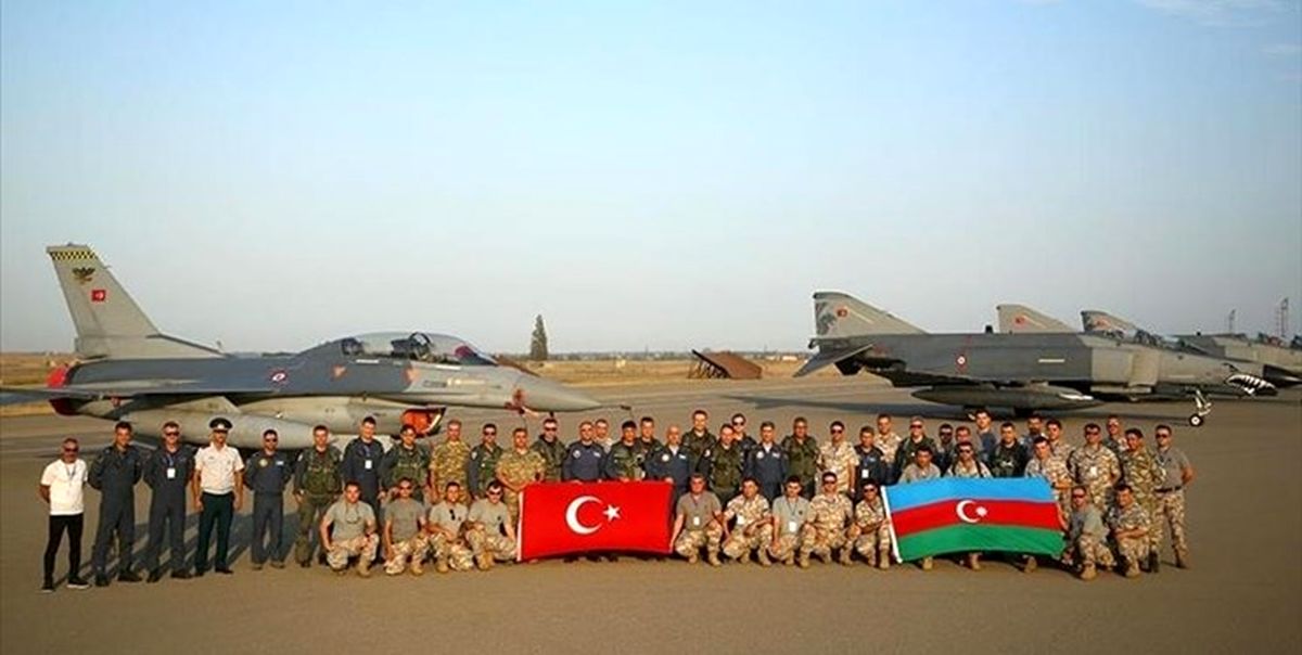 برگزاری رزمایش ترکیه و جمهوری آذربایجان 