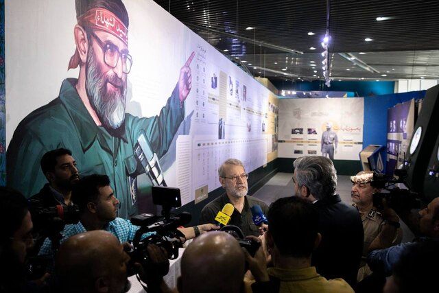 روایت لاریجانی از آرامش دادن به مردم توسط رهبر انقلاب در جنگ ۱۲ روزه