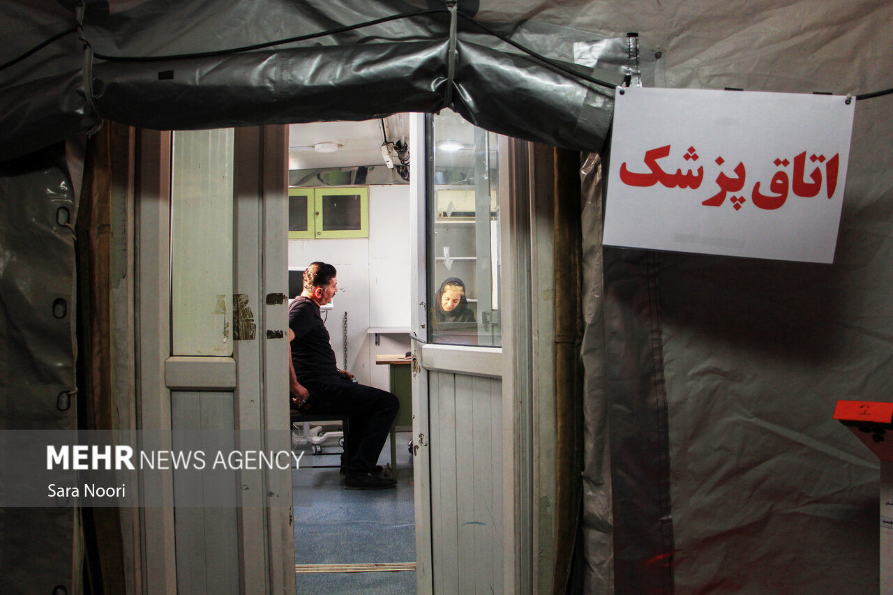 تصاویر: موکب‌های اربعین حسینی در مرز باشماق