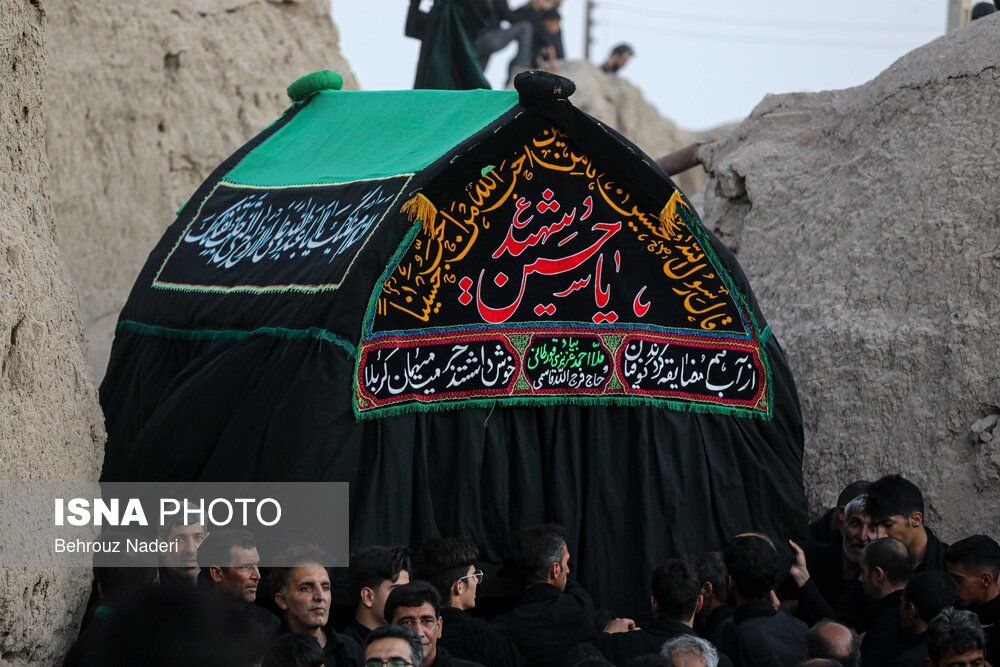 آیین سنتی «زار خاک» در قلعه قورتان