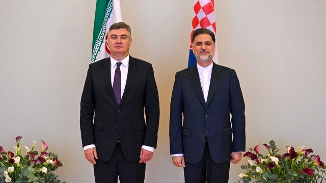 دیدار سفیر جدید ایران با رئیس‌جمهور کرواسی
