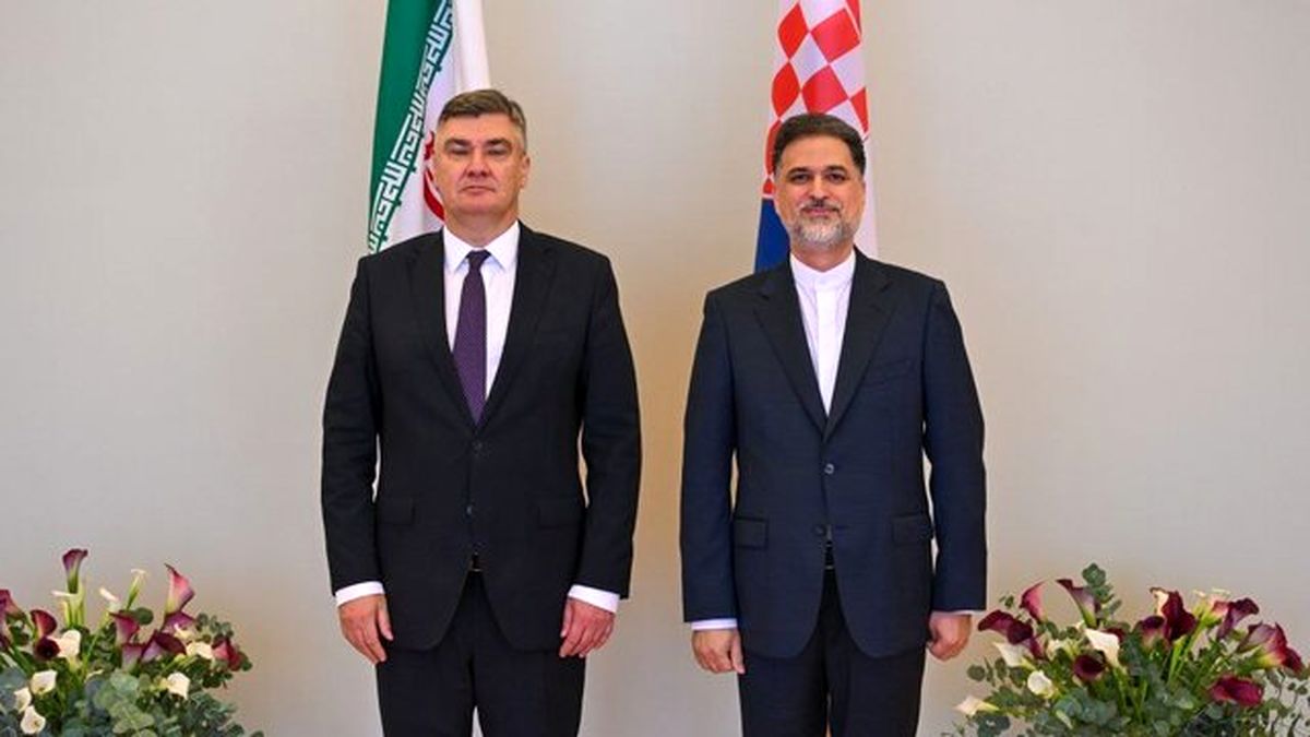 دیدار سفیر جدید ایران با رئیس‌جمهور کرواسی