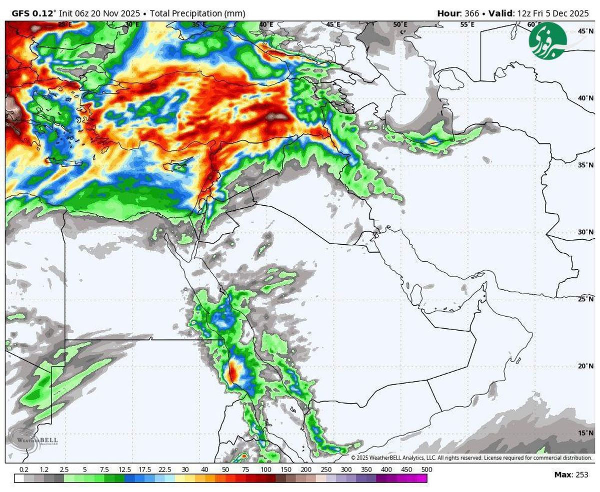 گرمای خارج از فصل ادامه دارد؛ امیدها به بارش‌های نیمه آذر