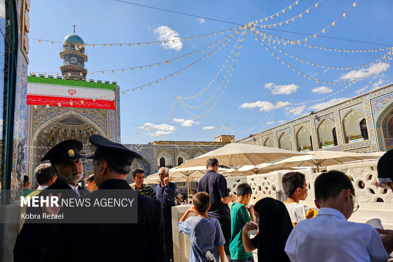 تصاویر: گرامیداشت عید غدیر در جوار بارگاه منور امام رضا(ع)