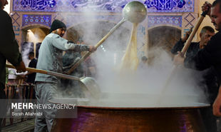 تصاویر: پخت ۵۰ تن سمنو در شیراز