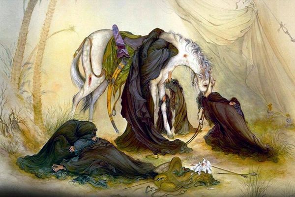 انتشار سخنان رهبر انقلاب درباره تابلوی عصر عاشورا برای نخستین‌بار