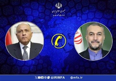 رایزنی وزرای خارجه ایران و مصر درباره تحولات غزه