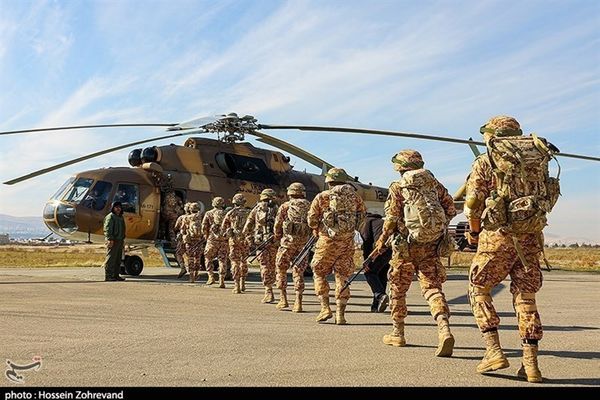 ویدئو ای از انهدام یک تیم تروریستی در سیستان‌وبلوچستان