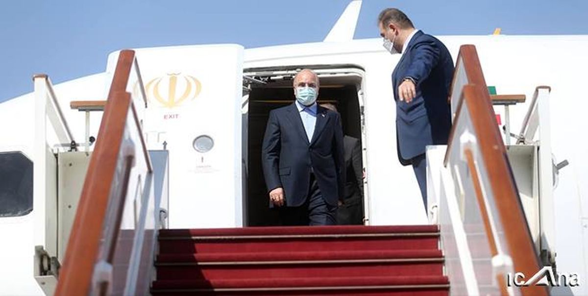 قالیباف وارد فرودگاه مهرآباد تهران شد