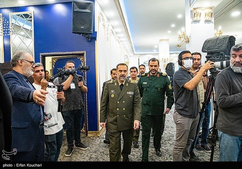 تصاویر: بازدید وابستگان نظامی ۳۷ کشور جهان از نمایشگاه دستاوردهای وزارت دفاع