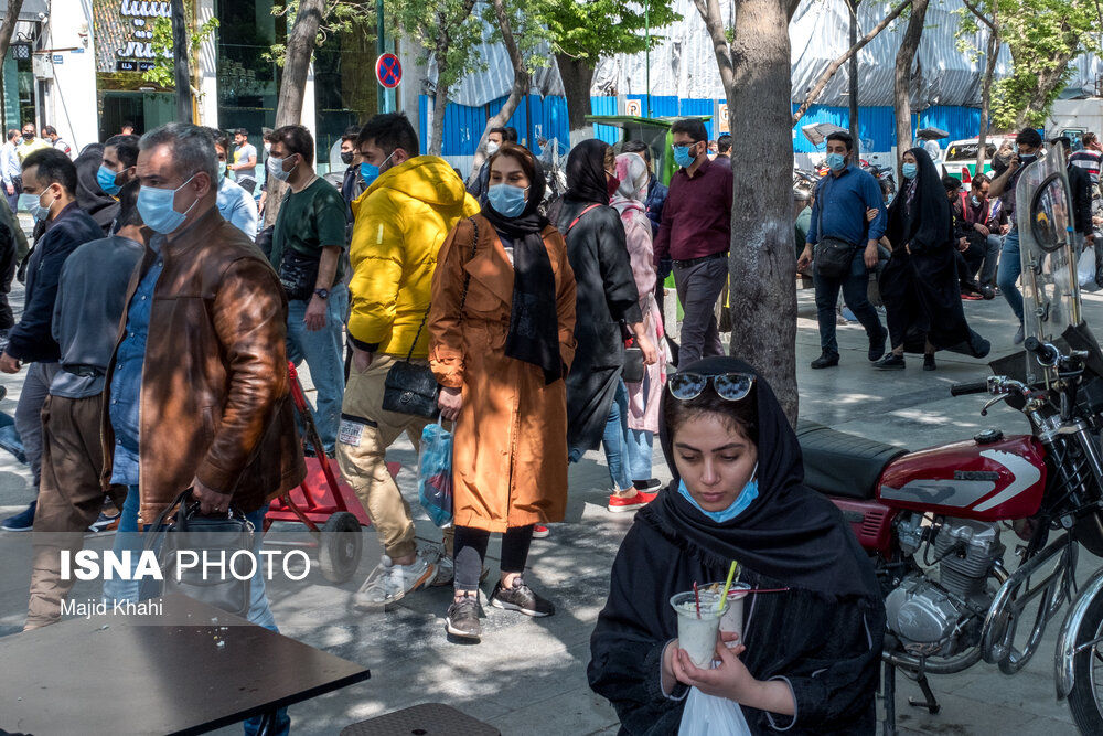 تصاویر: تهران در وضعیت قرمز